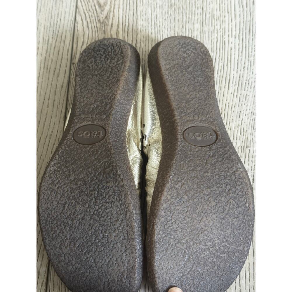 Taos Gold Ballet Flats Size 6.5 - Picture 3 of 6